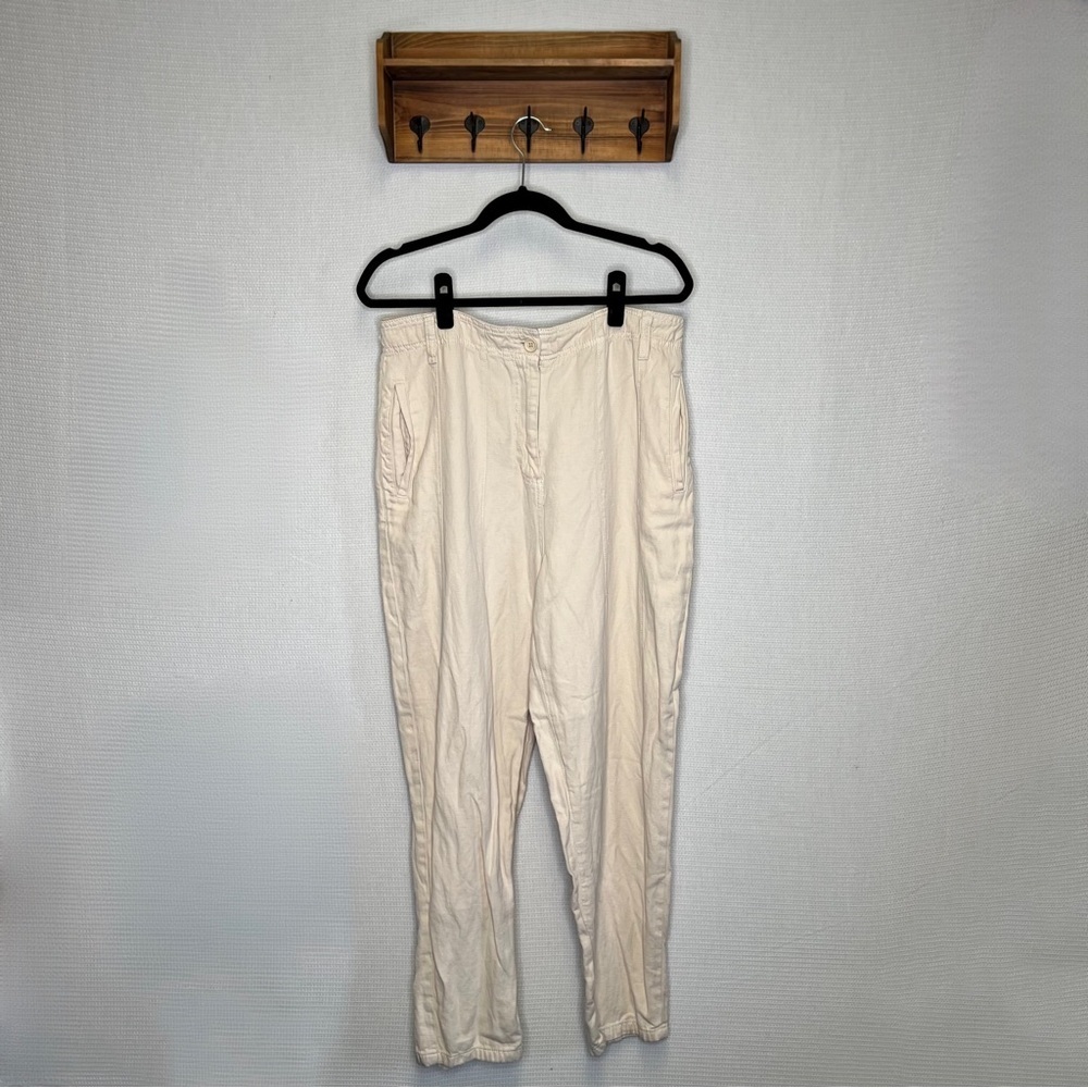 Topshop Cream Trousers Sz 12